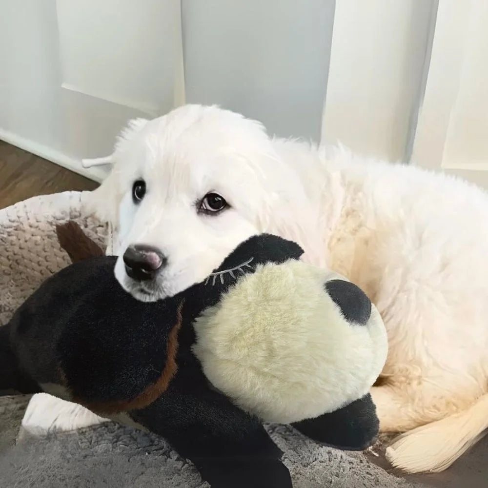 Peluche apaisante battements de coeur pour chiot